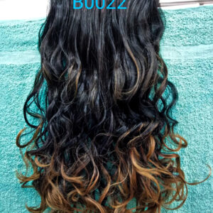 B22 CURLY HIGHLIGHTED
