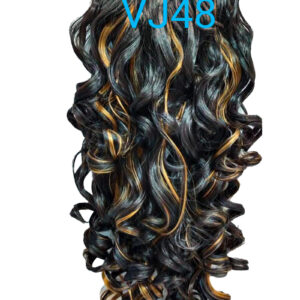 VJ48 CURLY FEATHER HIGHLIGHTED