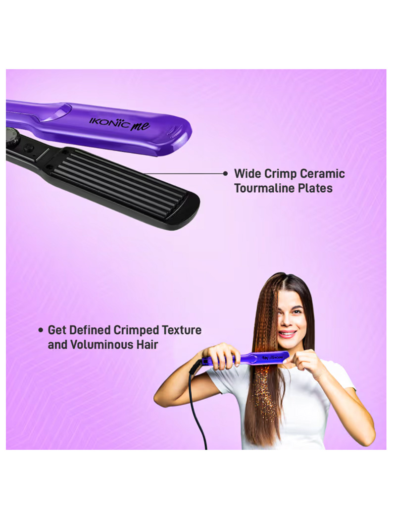 IKONIC Professional Crimp & Style Hair Styler - Image 4