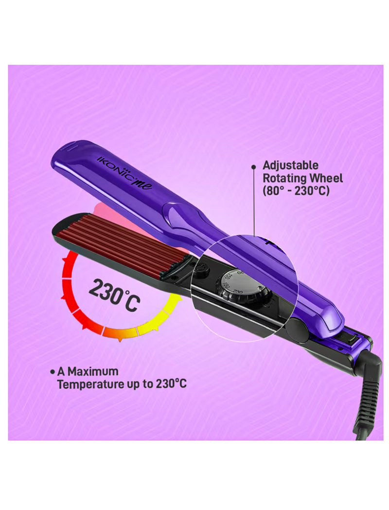 IKONIC Professional Crimp & Style Hair Styler - Image 5