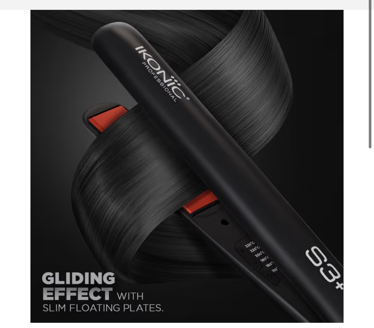 IKONIC Professional S3+ Hair Straightener - Image 3